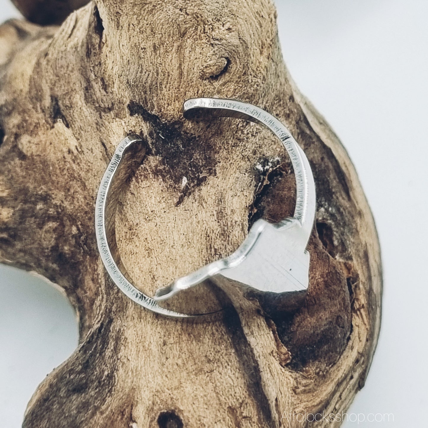 Bague Afrique ajustable 🌍 — acier inoxydable 316L (doré contour ou argent carte)