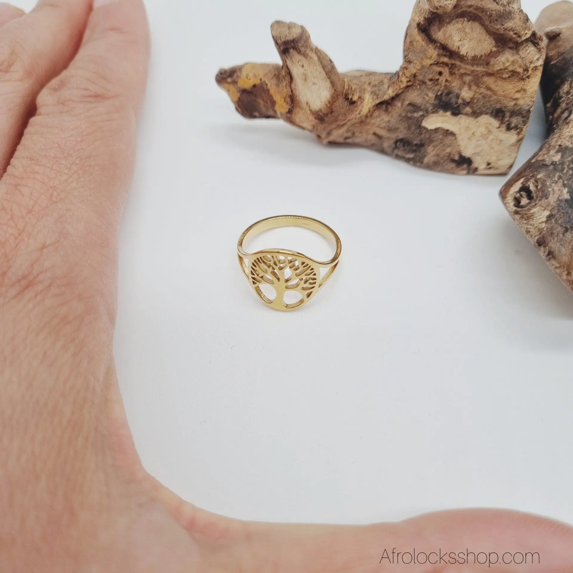 Bague-arbre-de-vie-05 - Afro Locks Shop