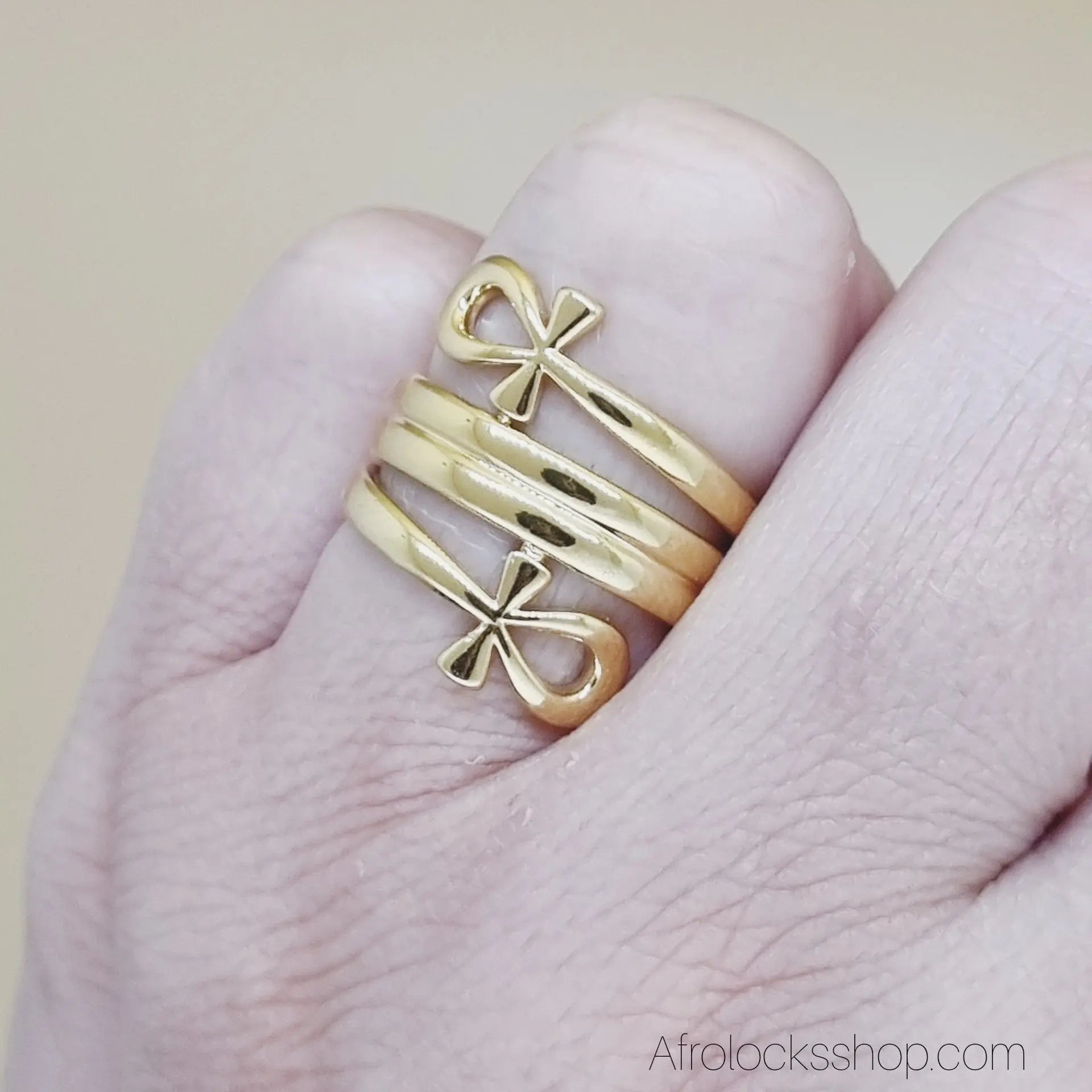 Bague-croix-de-ankh-02 - Afro Locks Shop