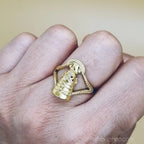 Bague-nefertiti-acier-inox-06 - Afro Locks Shop