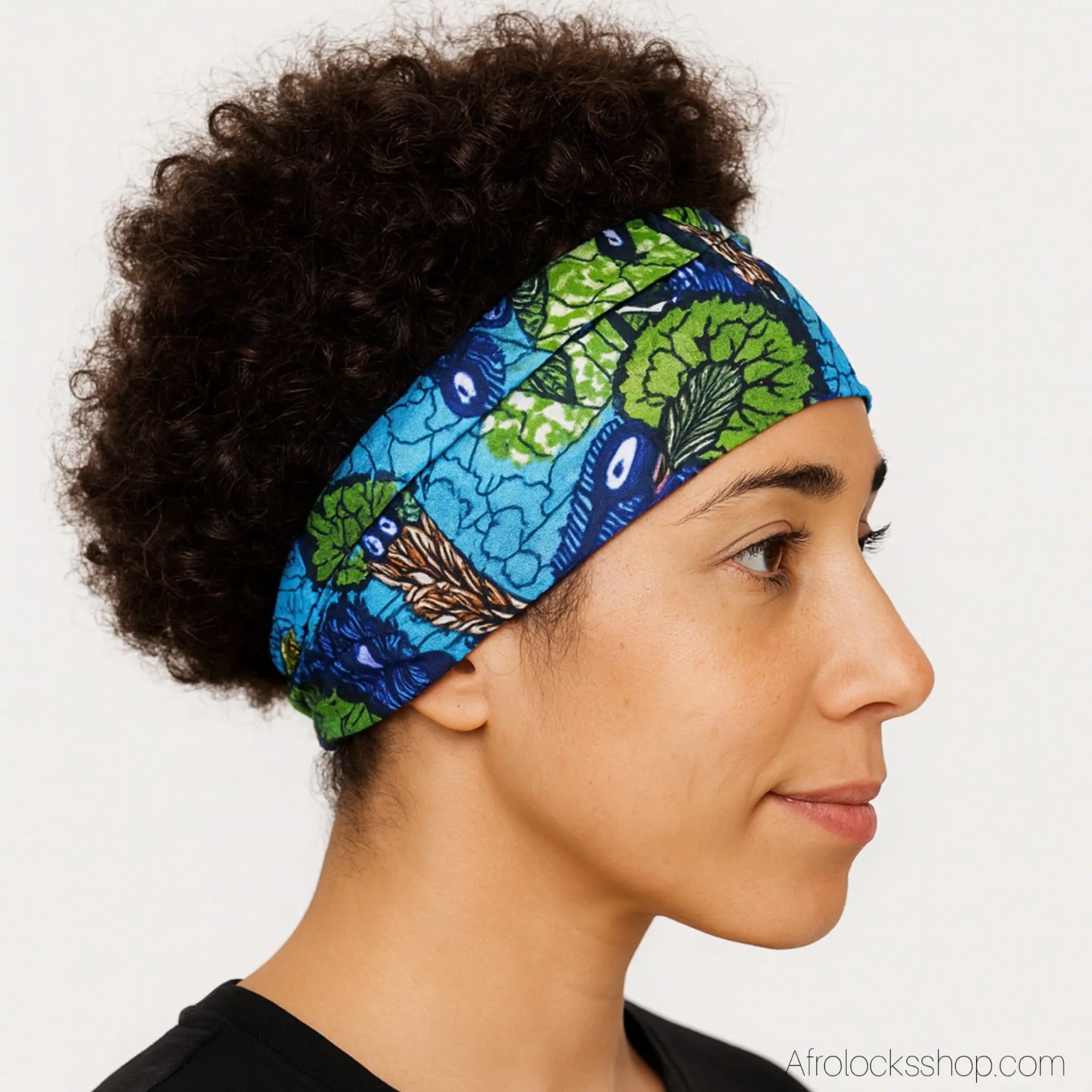 Bandeaucheveuxmotifwaxenstretch - Afro Locks Shop