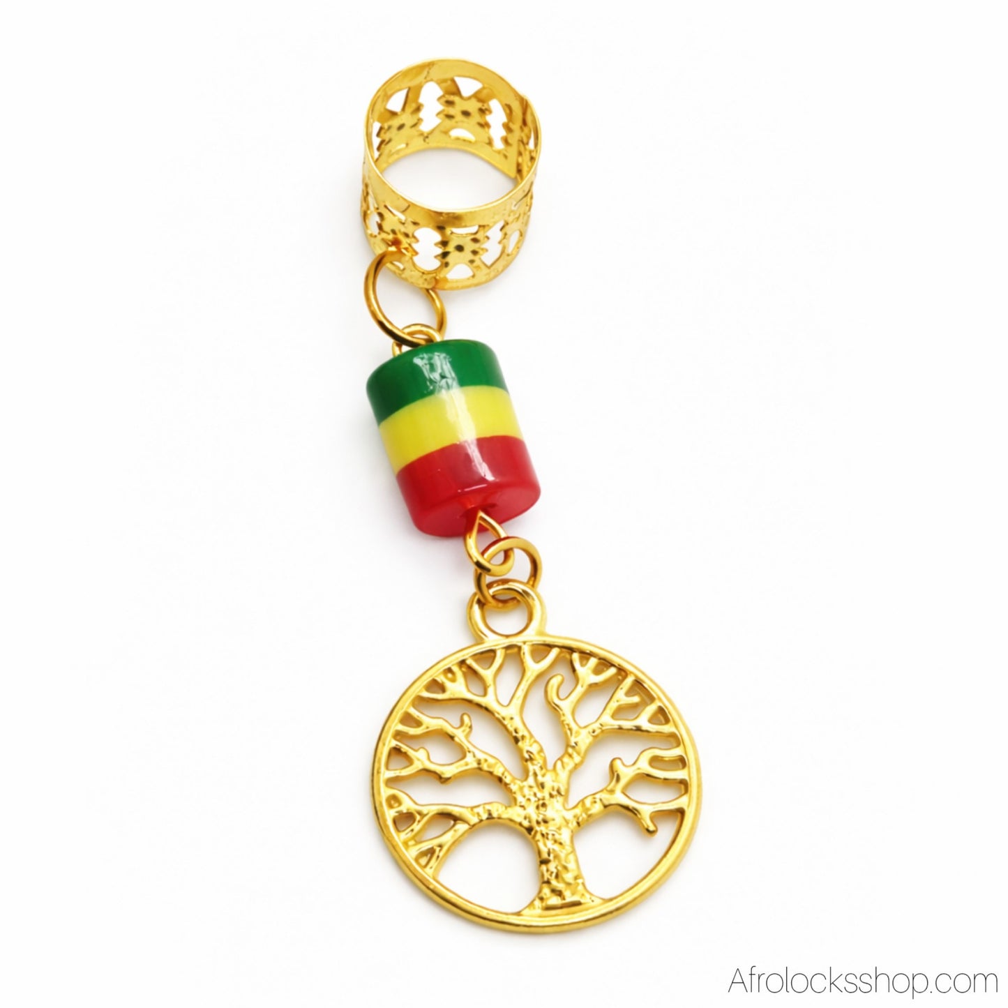 Accessoire dorê rasta pour dreadlocks