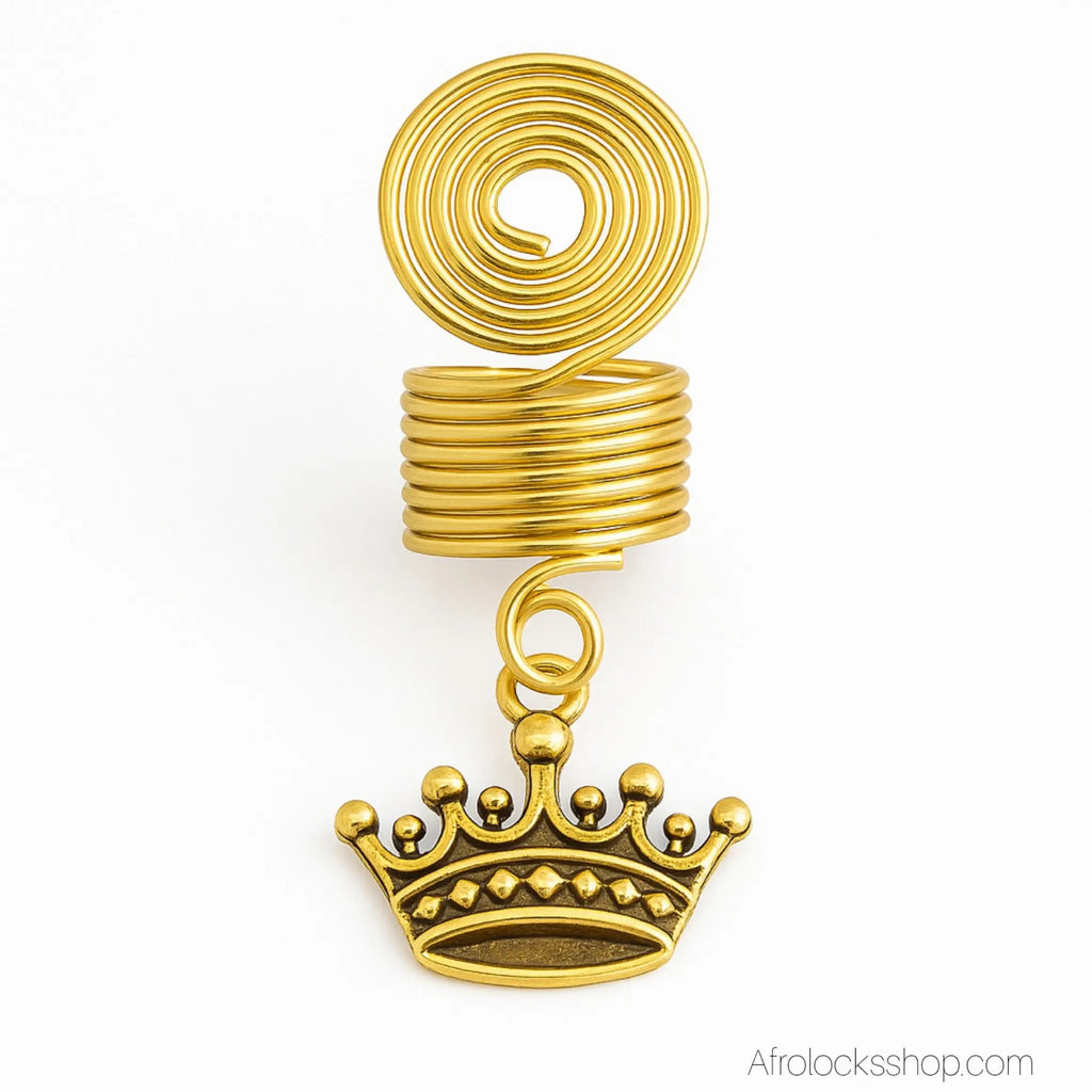 Bijou_dore_spirale_couronne_pour_locks_tresses_2 - Afro Locks Shop
