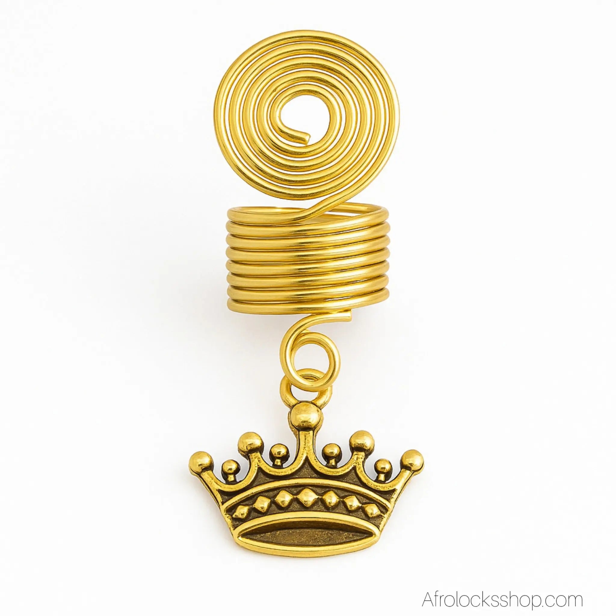 Bijou_dore_spirale_couronne_pour_locks_tresses_2 - Afro Locks Shop