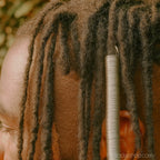 Bijou_long_spirale_argente_dore_locks_et_tresses_4 - Afro Locks Shop