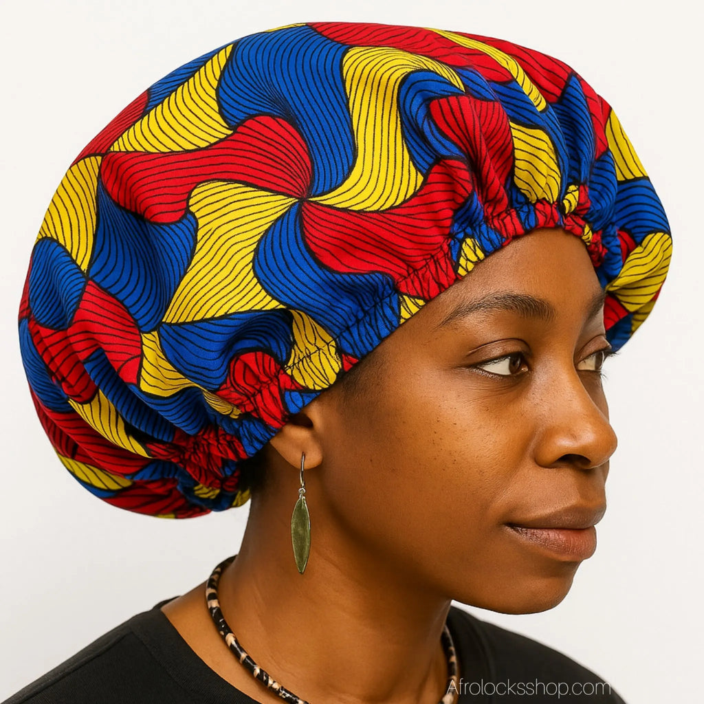 Bonnet_africain_wax_epais_doublure_satin_9 - Afro Locks Shop