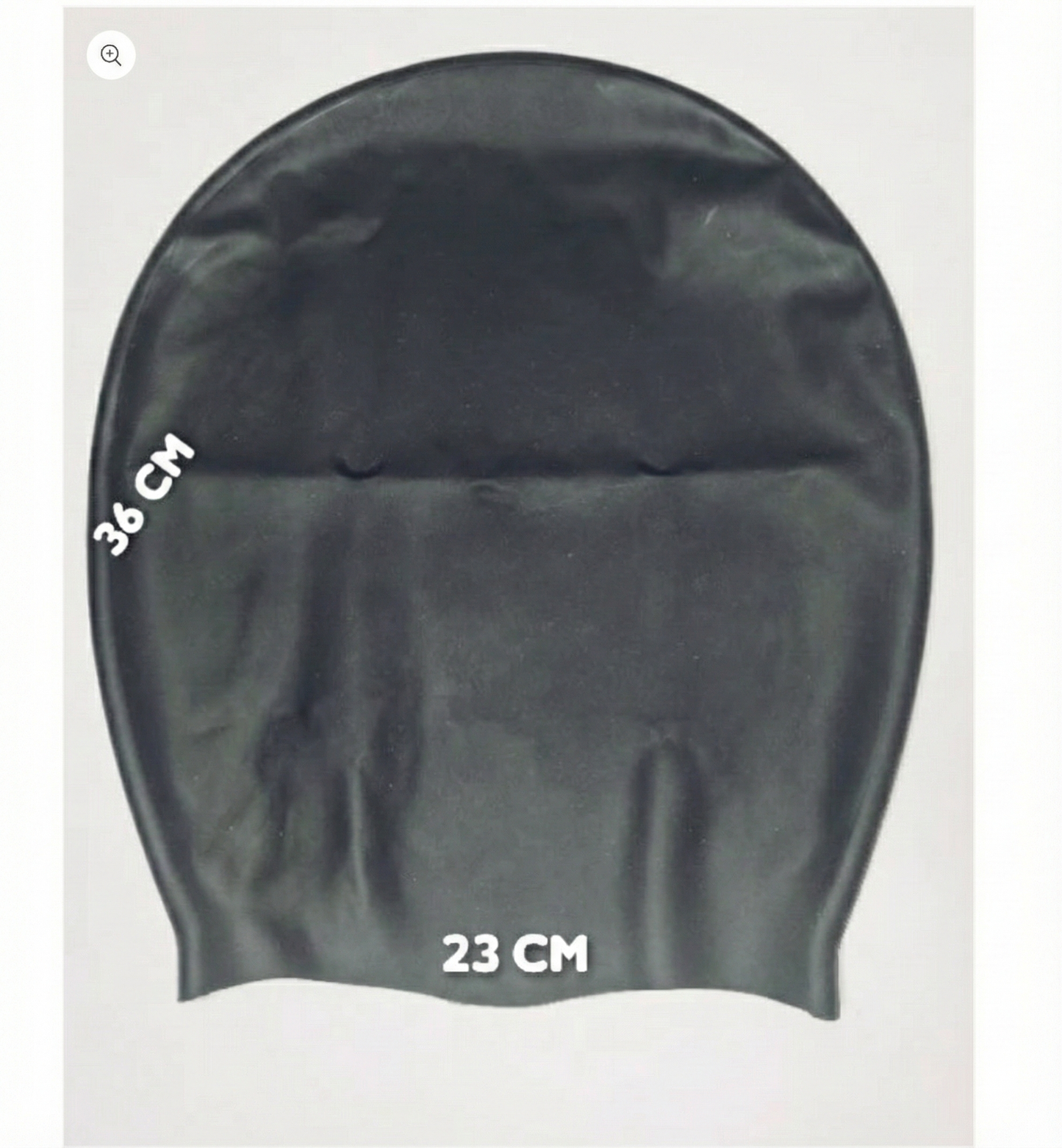 Bonnet de Bain XXL "Le Protecteur" – Silicone Haute Densité 170g pour Dreadlocks, Tresses & Afros (23x36cm)