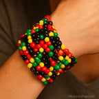 Bonnet_rasta_tam_XL_tricote_noir_rouge_jaune_vert - Afro Locks Shop