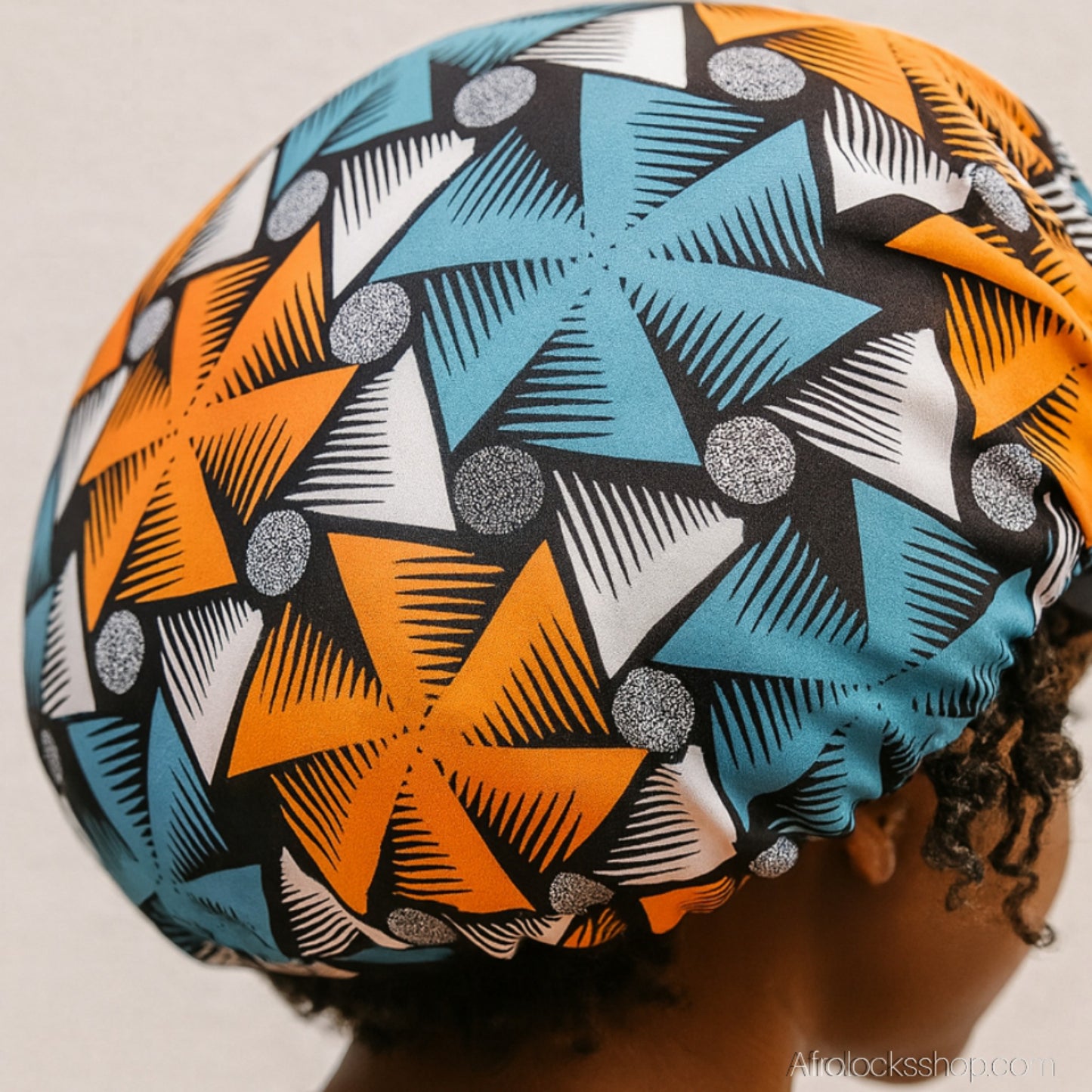 Bonnet enfant wax bleu doublé satin – réglable (0–8 ans) 🎈