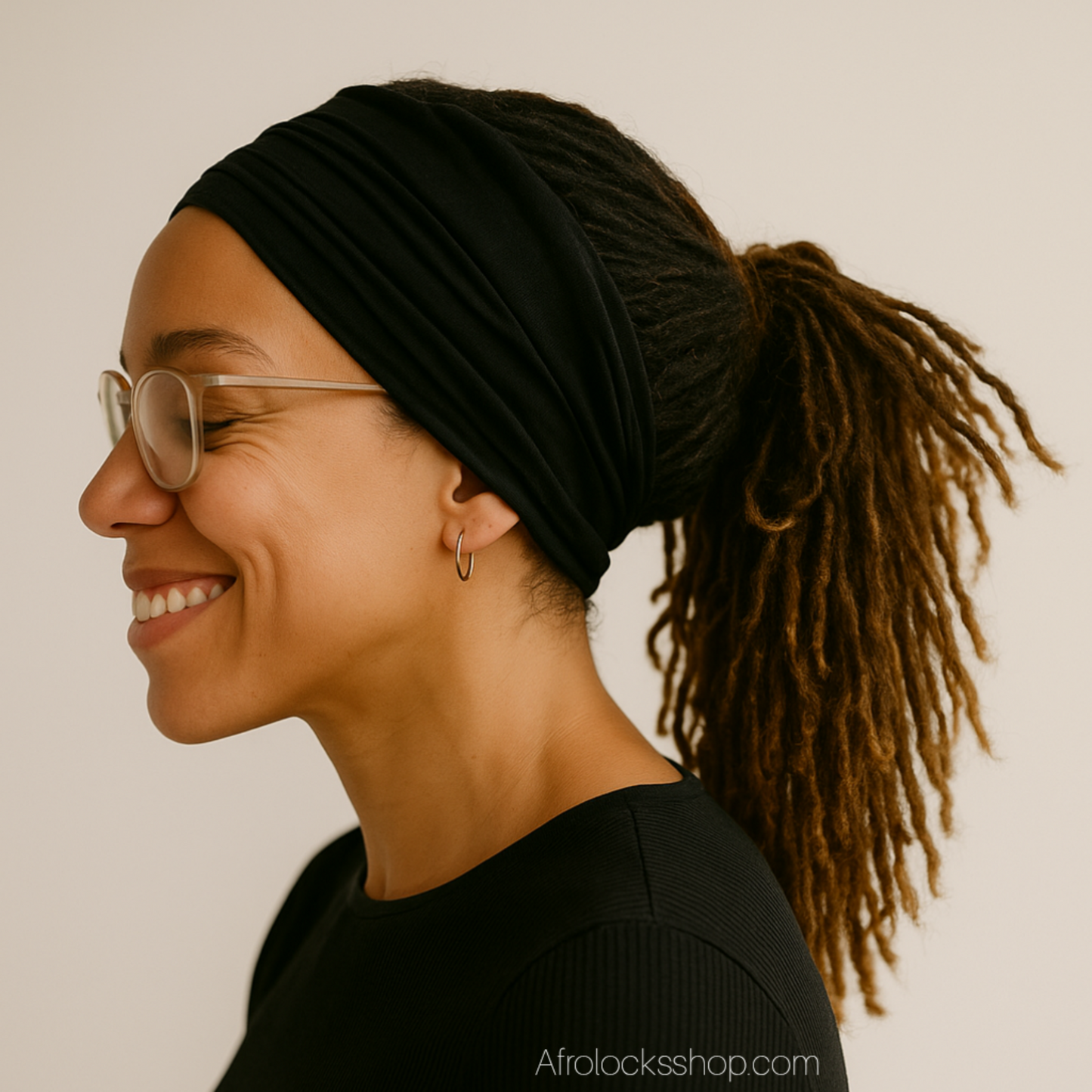 Bonnet locks ouvert 2 côtés – multiposition – stretch (noir/vert) 🖤💚