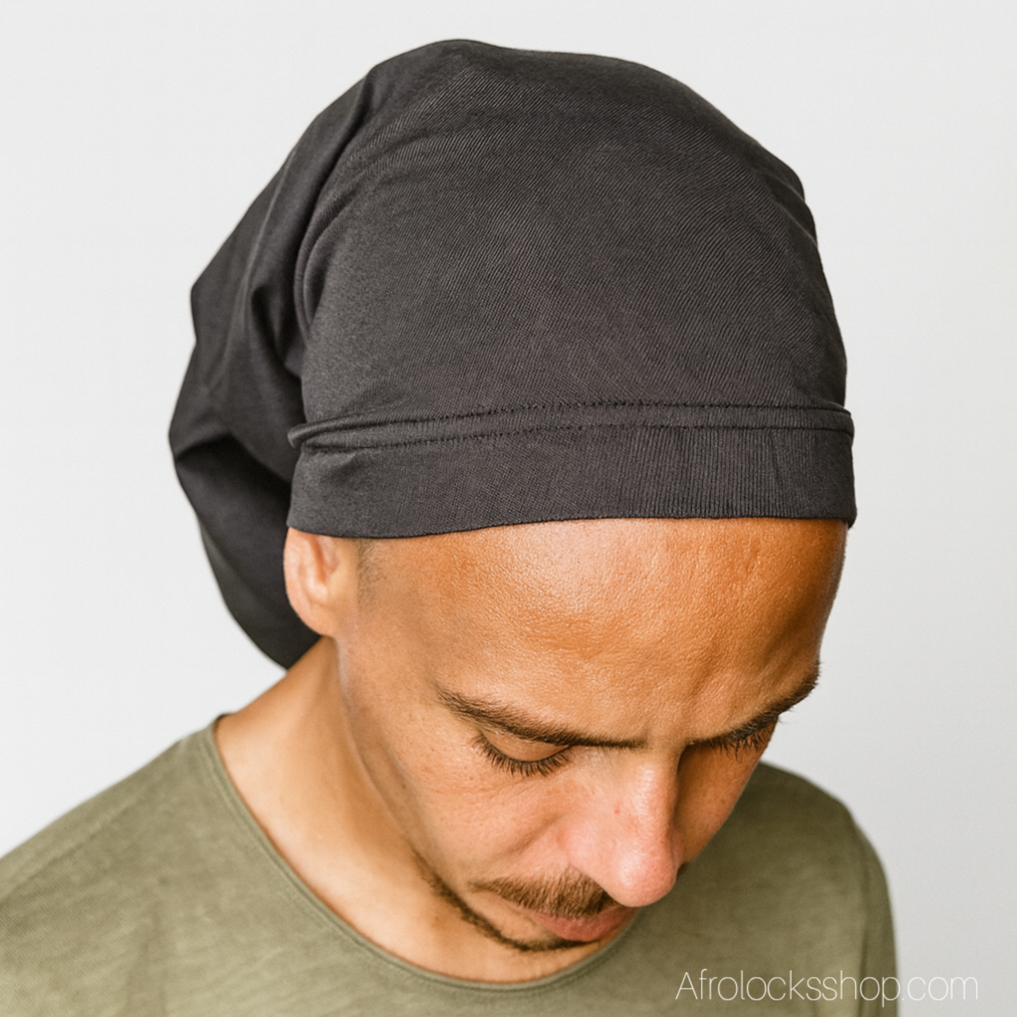 Bonnet locks ouvert 2 côtés – multiposition – stretch (noir/vert) 🖤💚