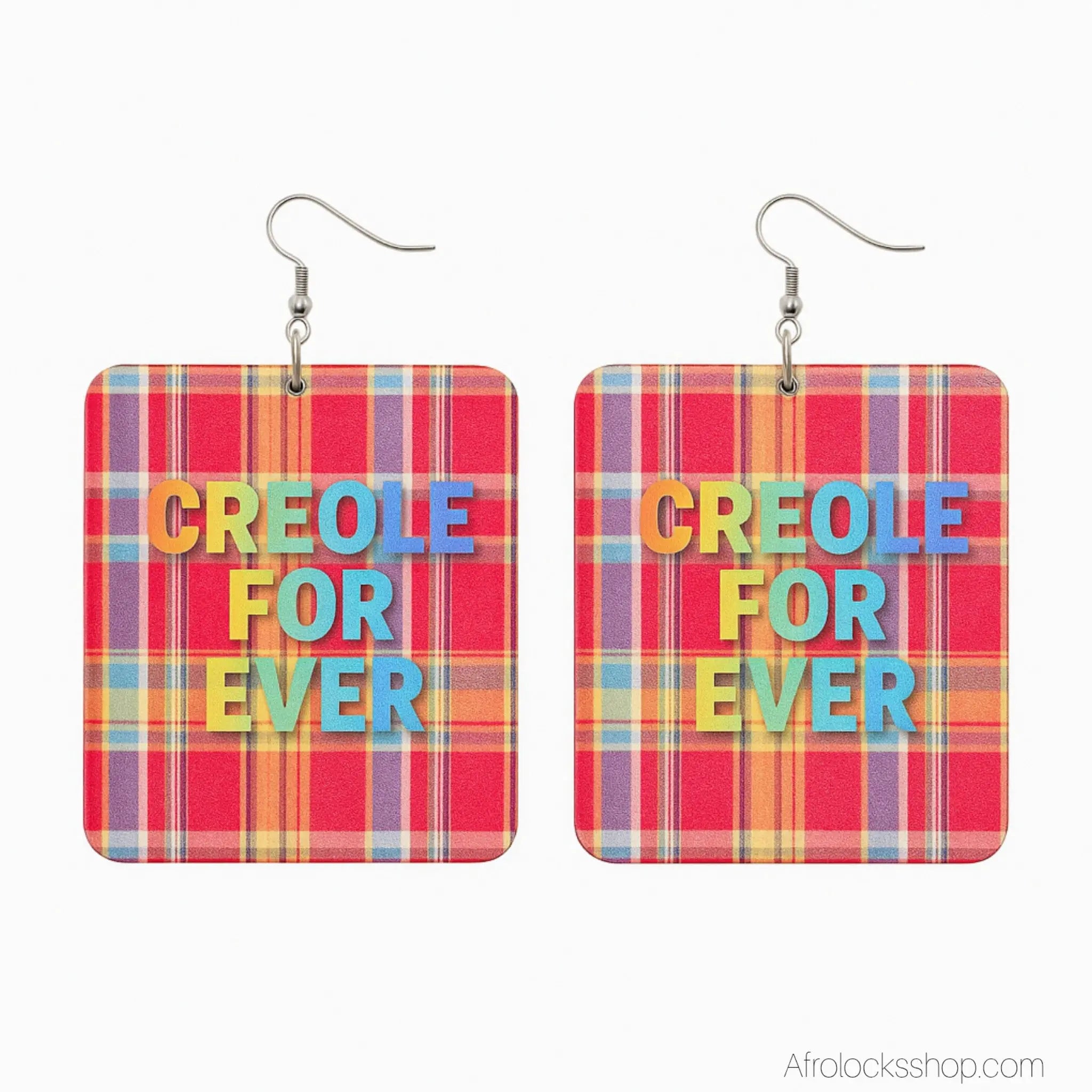 Boucle_d_oreille_statement_creole_for_ever_madras4 - Afro Locks Shop