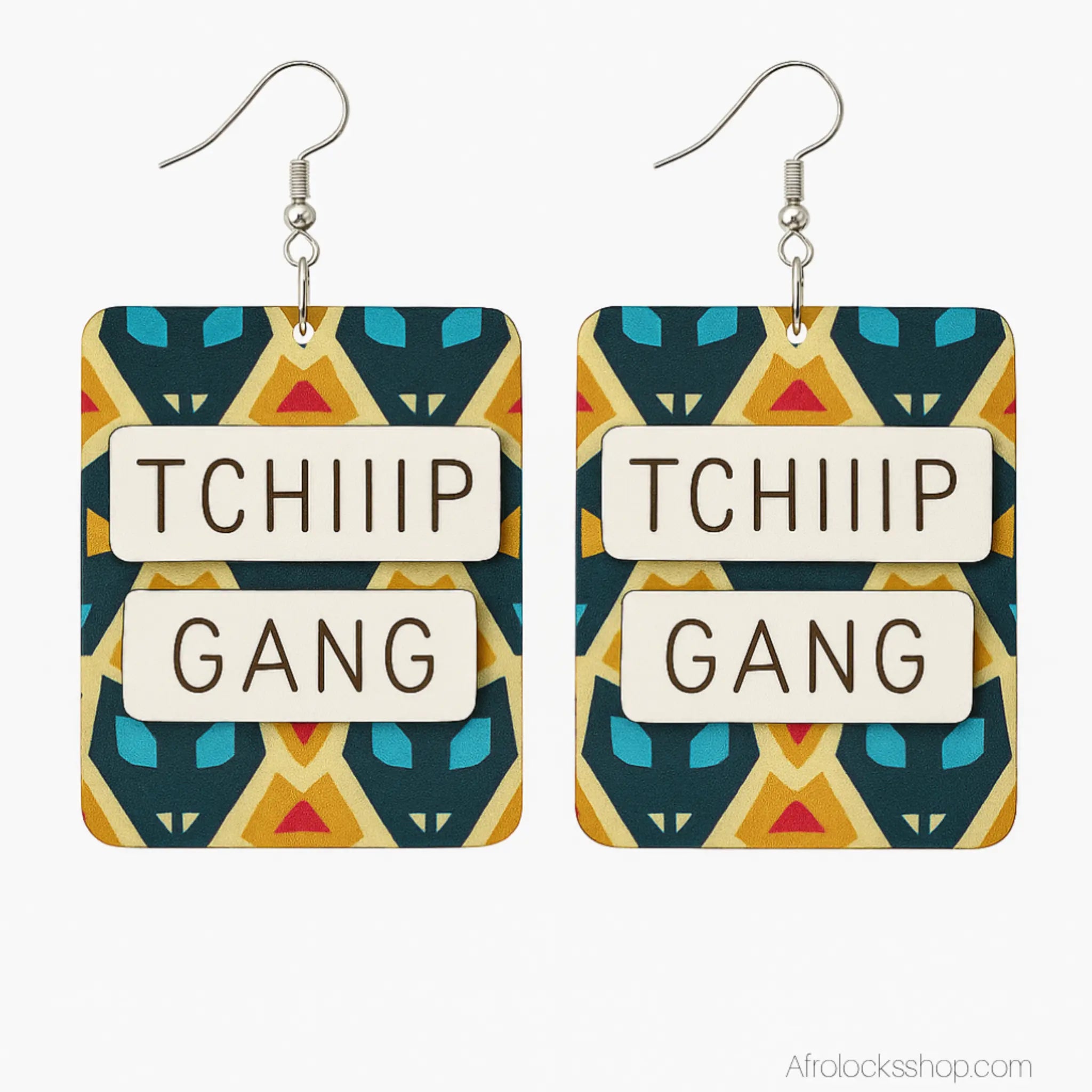 Boucle_d_oreille_tchip_tchiiip_gang_afro_chic_6 - Afro Locks Shop