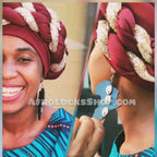 Boucles_d_oreilles_Afrique_cauris_bois_l_ger_3_couleurs_1 - Afro Locks Shop