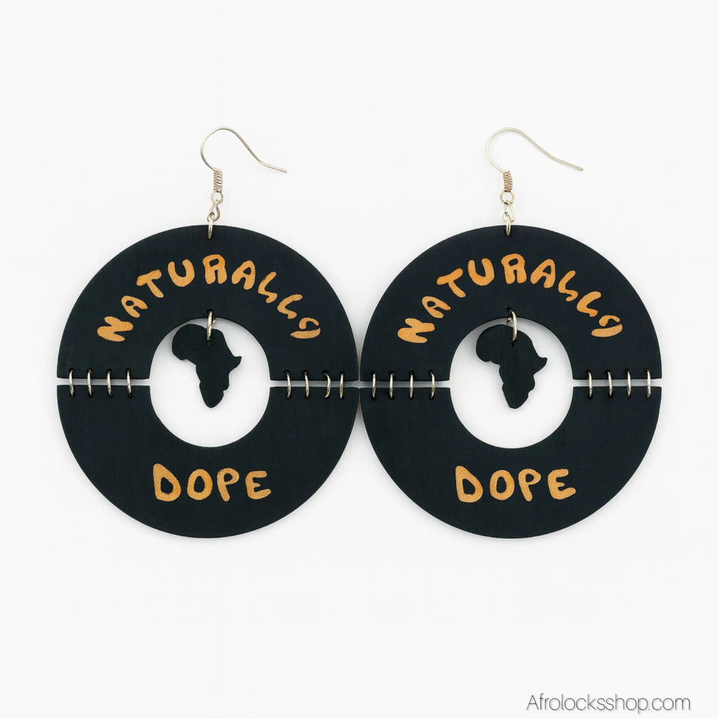 Boucles_d_oreilles_bois_creoles_naturally_dope_7 - Afro Locks Shop