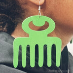Boucles_duafe_adinkra_en_bois_1 - Afro Locks Shop