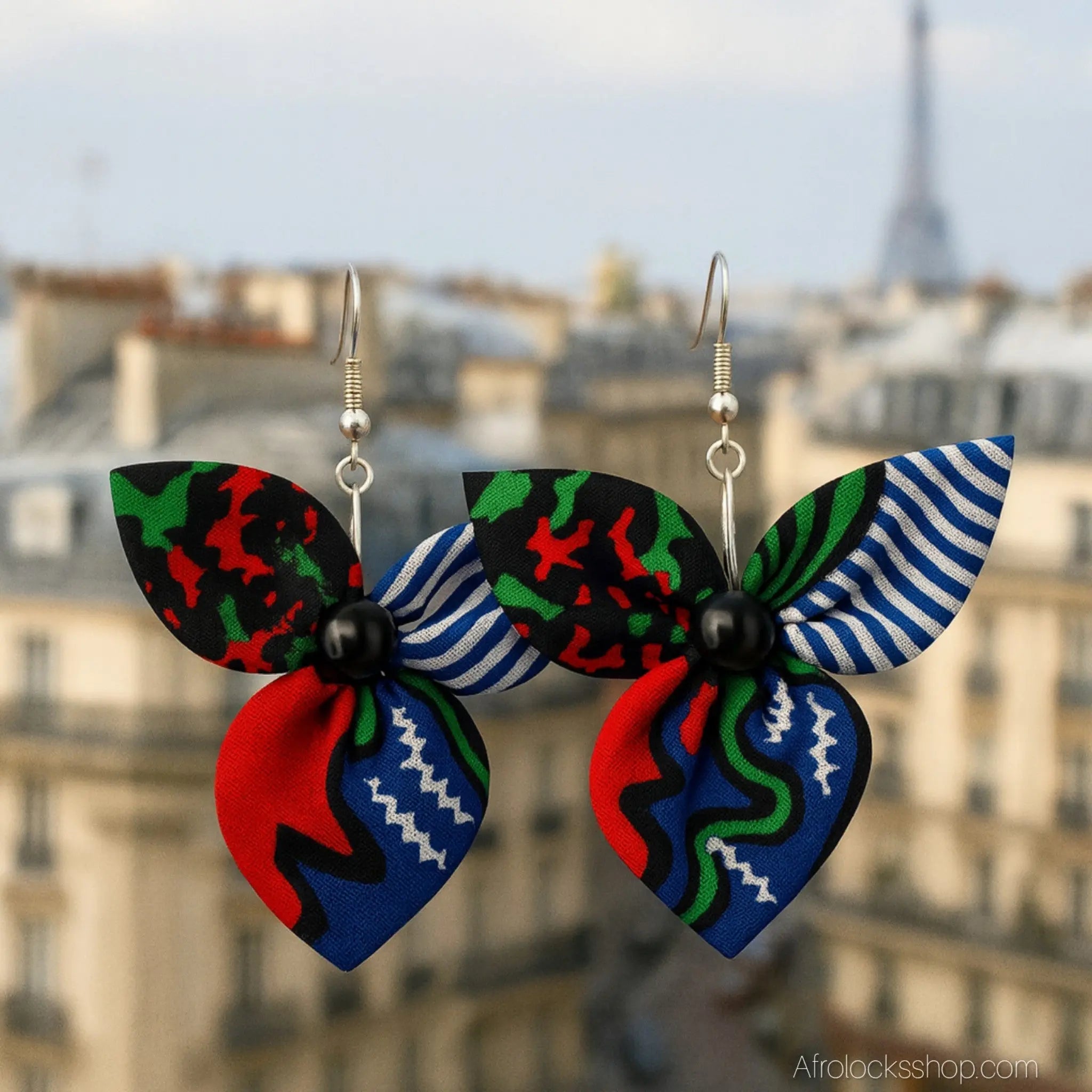 Bouclesd_oreillesafricainescotonwaxfleurs2 - Afro Locks Shop