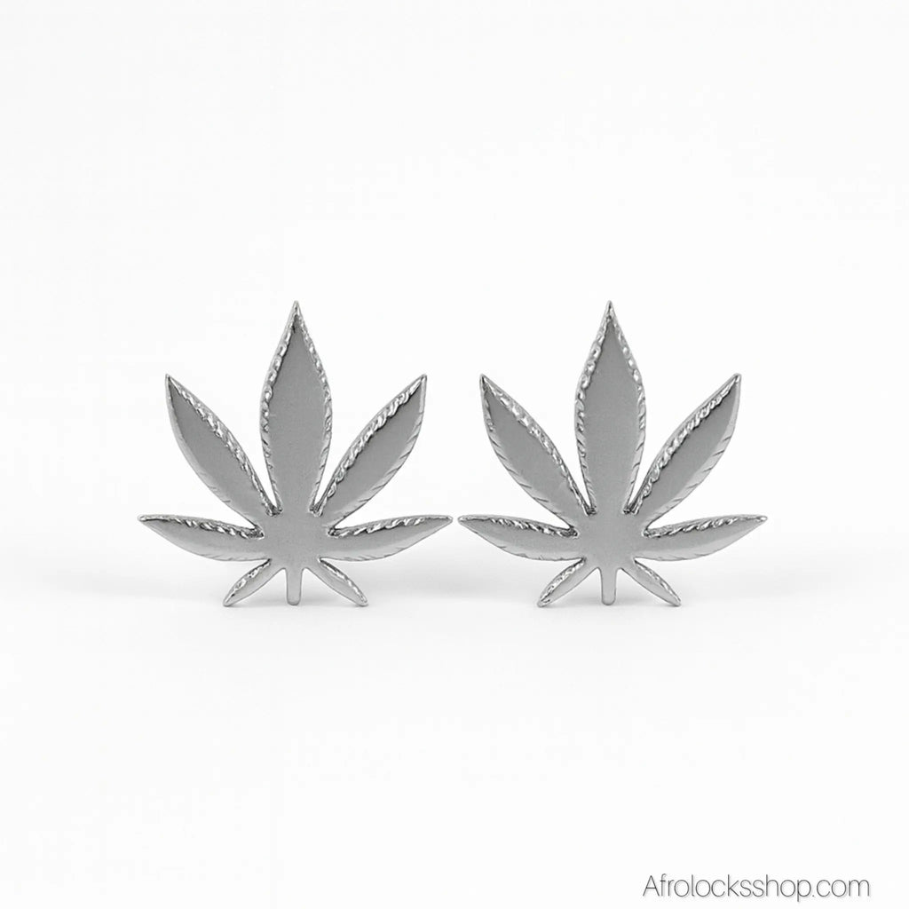 Bouclesd_oreillespucesfeuilledoreargente2 - Afro Locks Shop