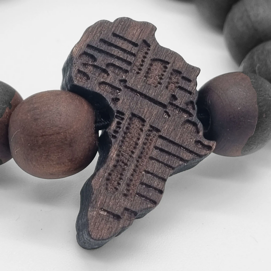 Bracelet_Afrique_en_perles_bois_09 - Afro Locks Shop