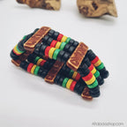 Bracelet_rasta_en_perles_de_bois_4 - Afro Locks Shop