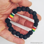 Bracelet_rasta_perles_noires_avec_strass_03 - Afro Locks Shop