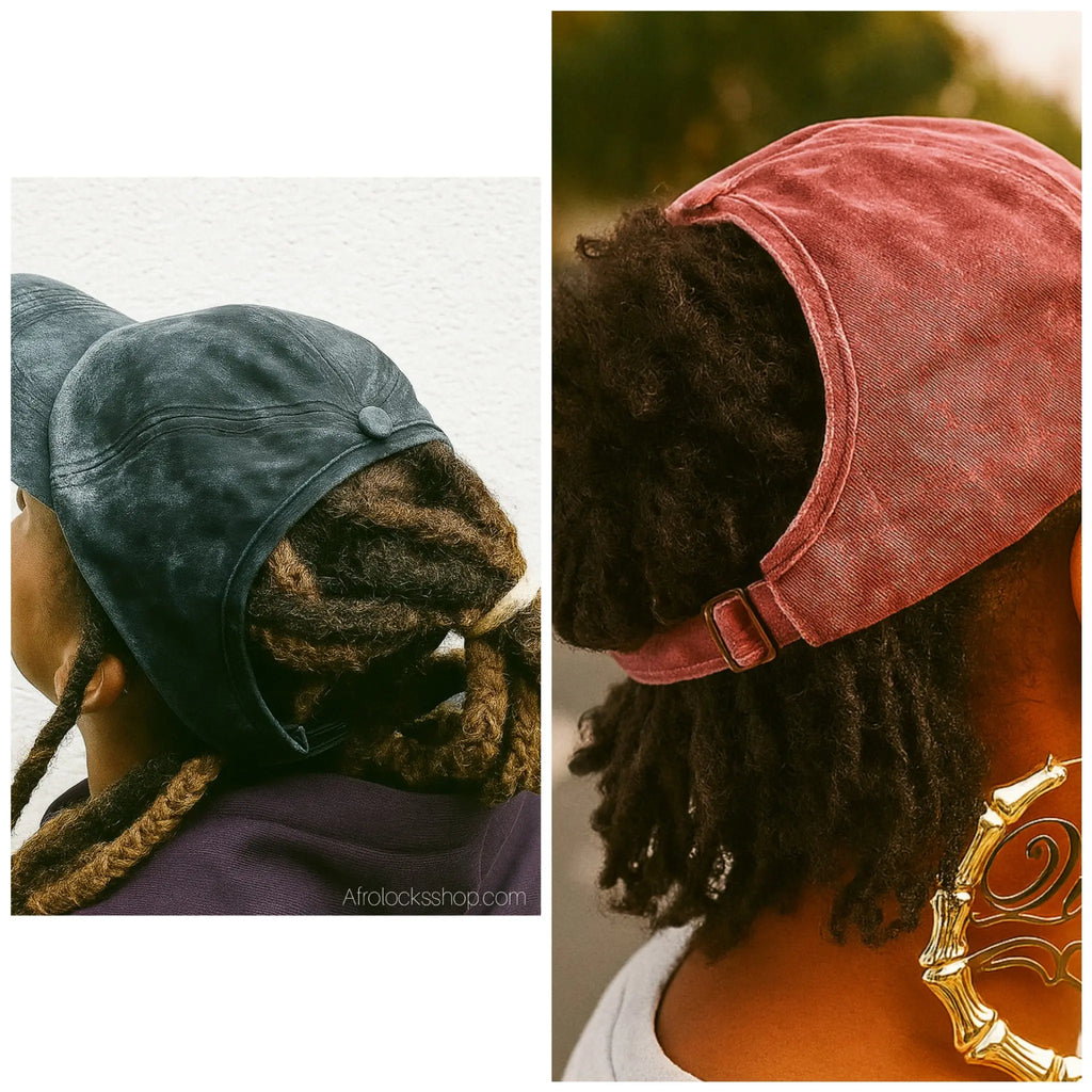 Casquette_base-ball_ouverte_queue_de_cheval_2 - Afro Locks Shop