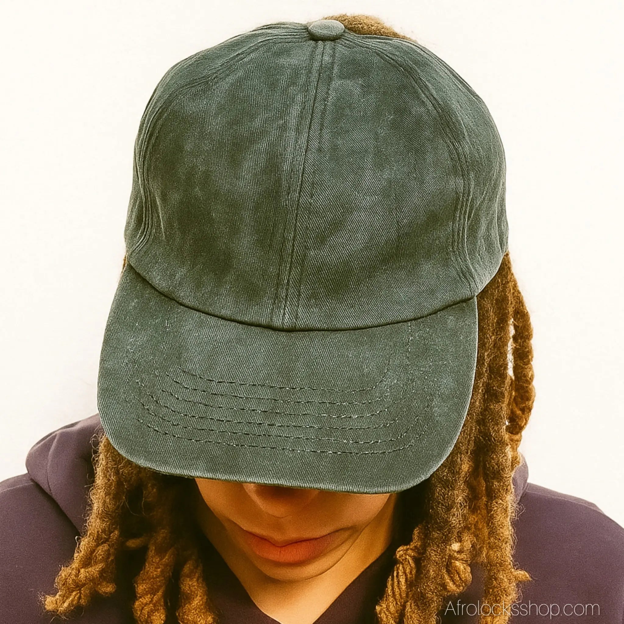 Casquette_base-ball_ouverte_queue_de_cheval_6 - Afro Locks Shop