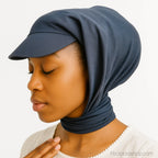 Casquetteturbanstretchnoirgrandvolume4 - Afro Locks Shop