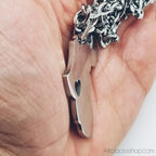 Chaine-gourmette-afrique-decoupe-coeur - Afro Locks Shop