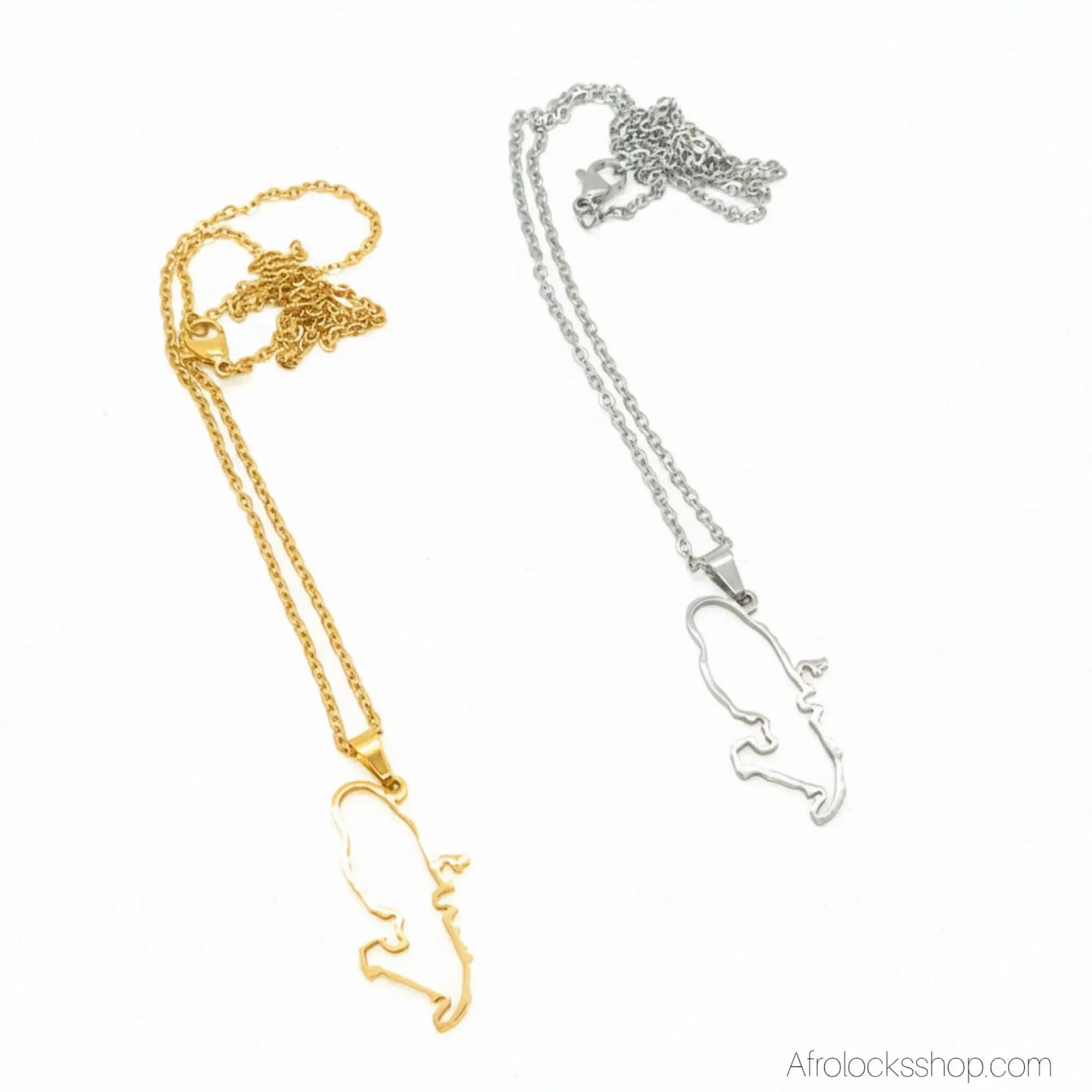 Chaine_pendentif_Martinique_dore_ou_argente_2 - Afro Locks Shop