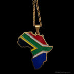 ChainecouleurorAfriquedusuddrapeau1 - Afro Locks Shop