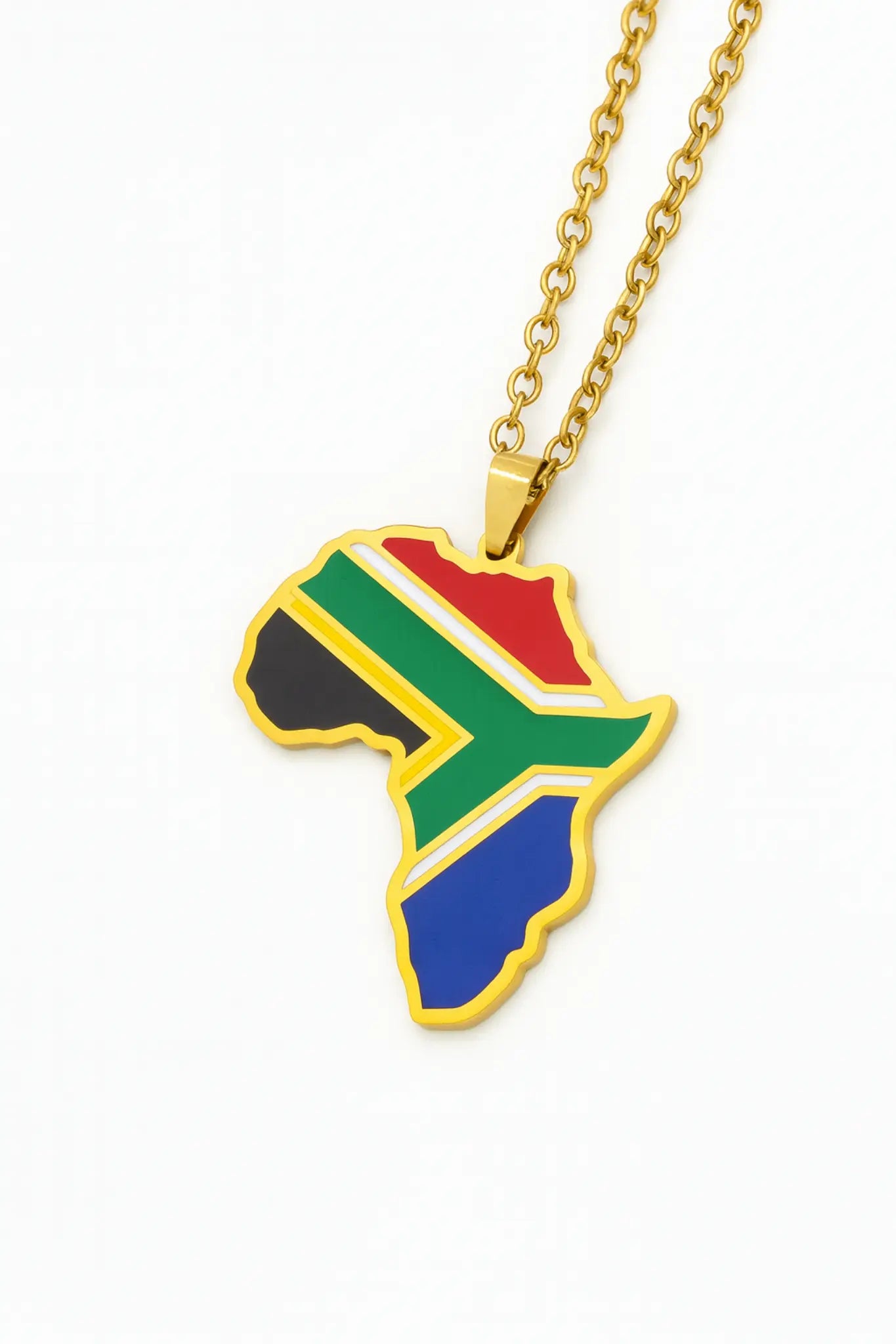 ChainecouleurorAfriquedusuddrapeau7 - Afro Locks Shop