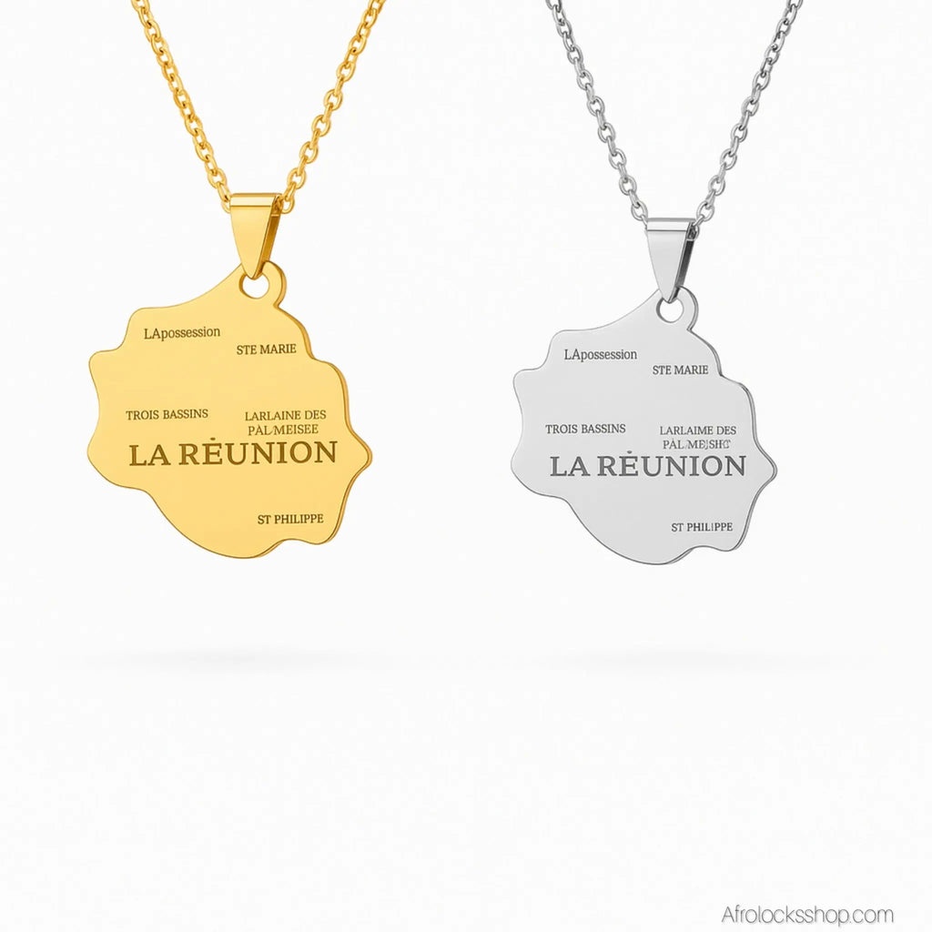 Chainependentifiledelareunionorargent8 - Afro Locks Shop