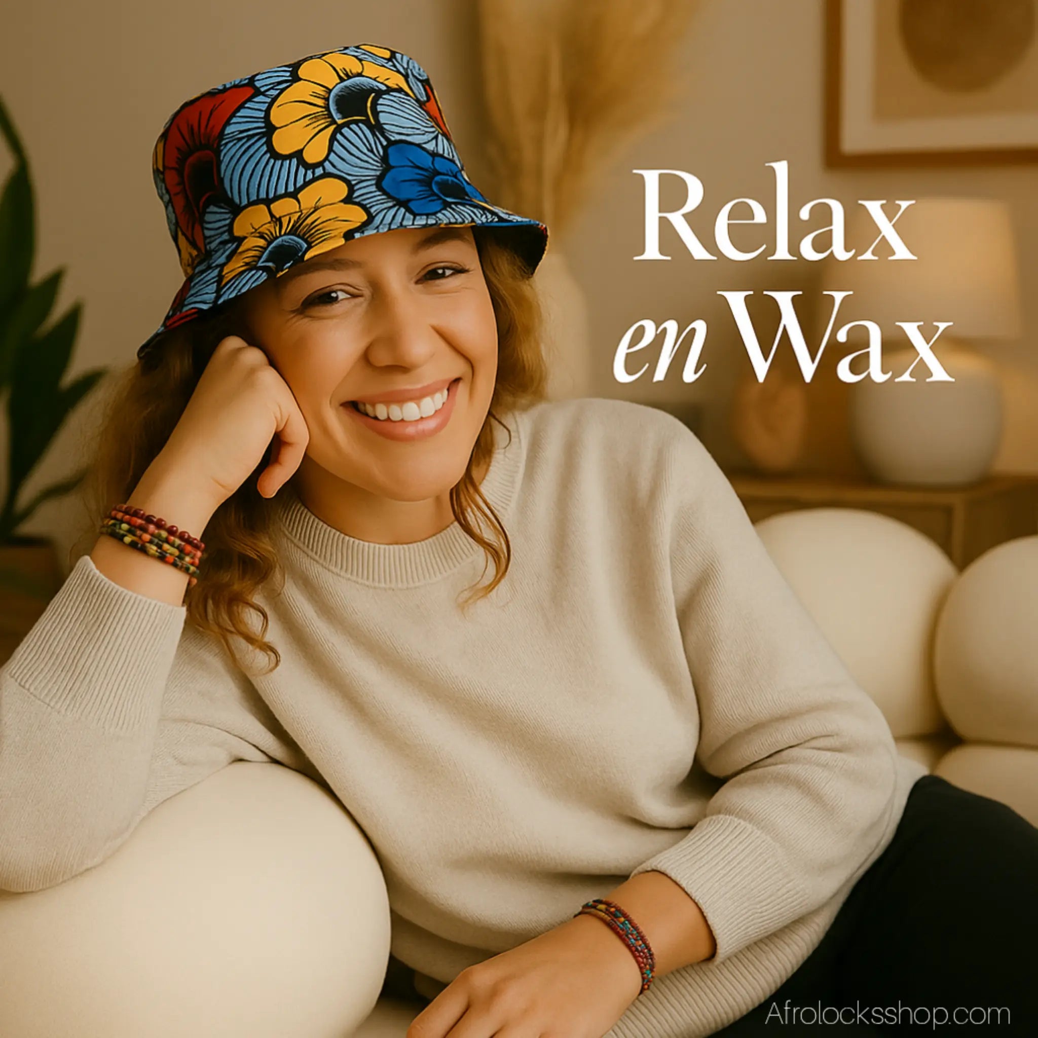 ChapeauBobpecheurimprimewaxafricain58cm5 - Afro Locks Shop