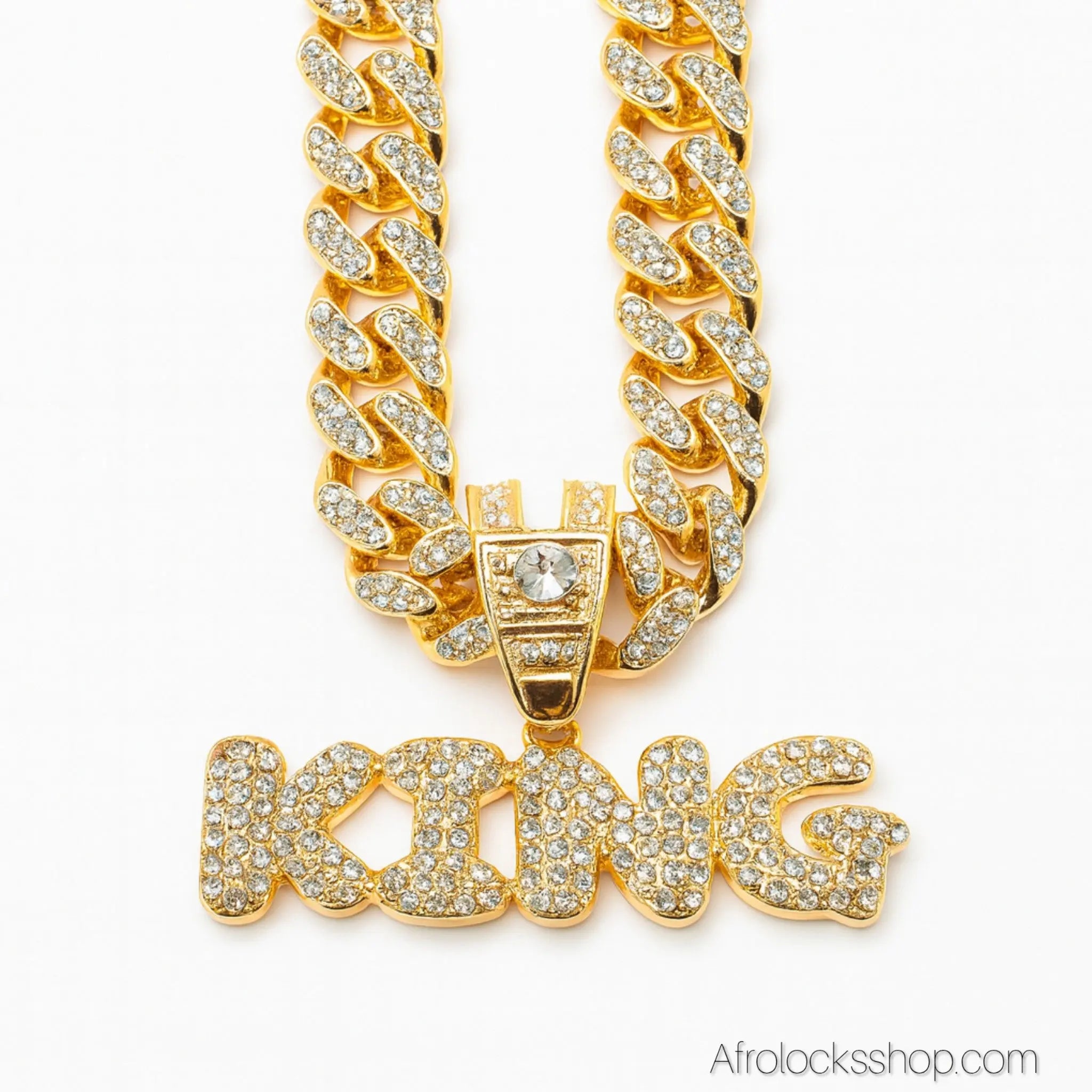 CollierMaillecubainependentifkingqueen1 - Afro Locks Shop