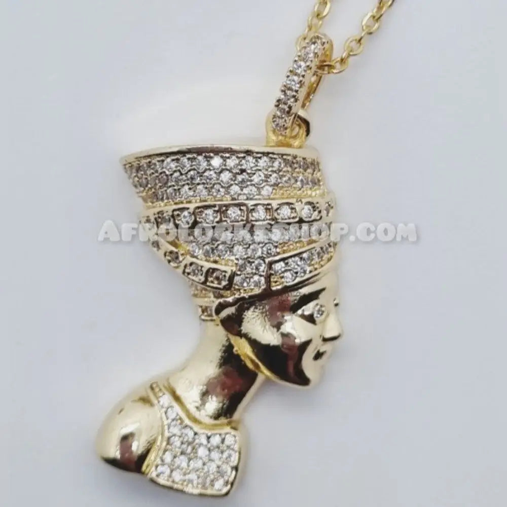Collier_Nefertiti_acier_inoxydable_et_zirconium-3328-4ce1-a255-7935b400e5fe - Afro Locks Shop