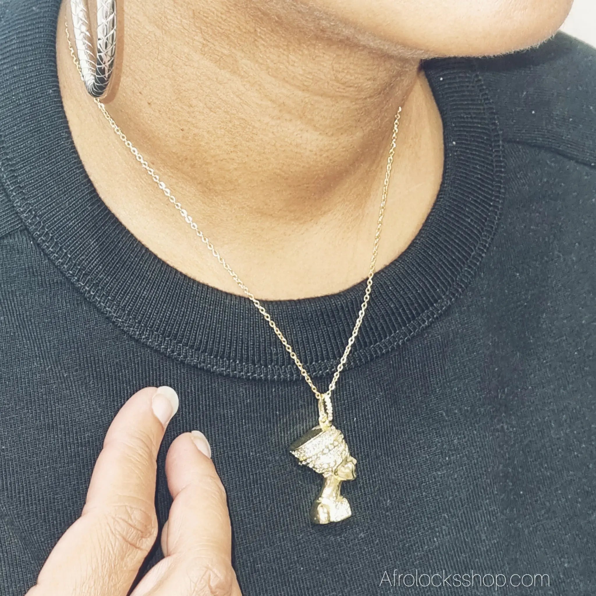 Collier_Nefertiti_zirconium_04 - Afro Locks Shop
