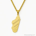 Collier_pendentif_Madagascar_tananarive_dore_2 - Afro Locks Shop