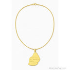 Collier_pendentif_carte_Ile_Maurice_couleur_or_2 - Afro Locks Shop