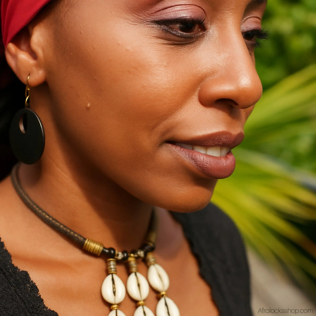 CollierchiccaurisartisanalkenyaAfrique7 - Afro Locks Shop