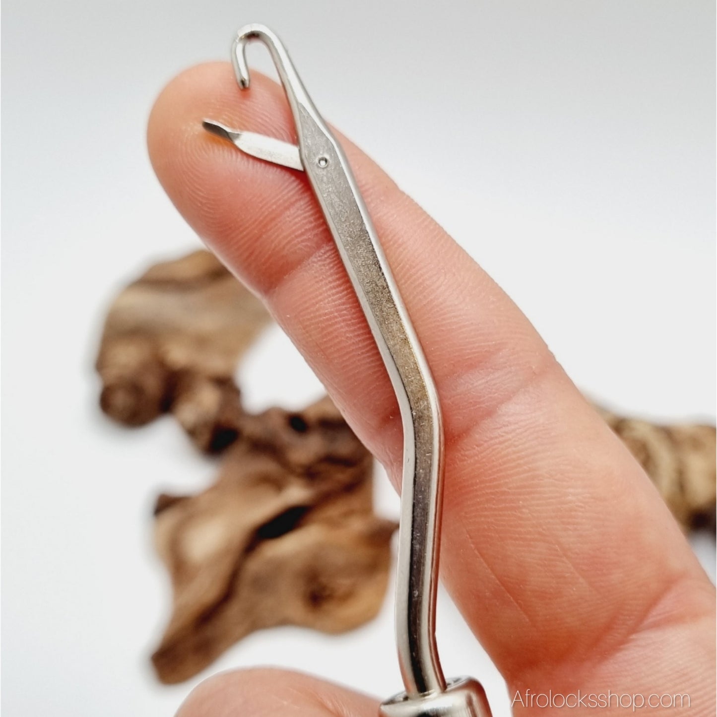 Crochet Latching – Manche en Bois • Ultra Résistant (Locks moyennes à épaisses)