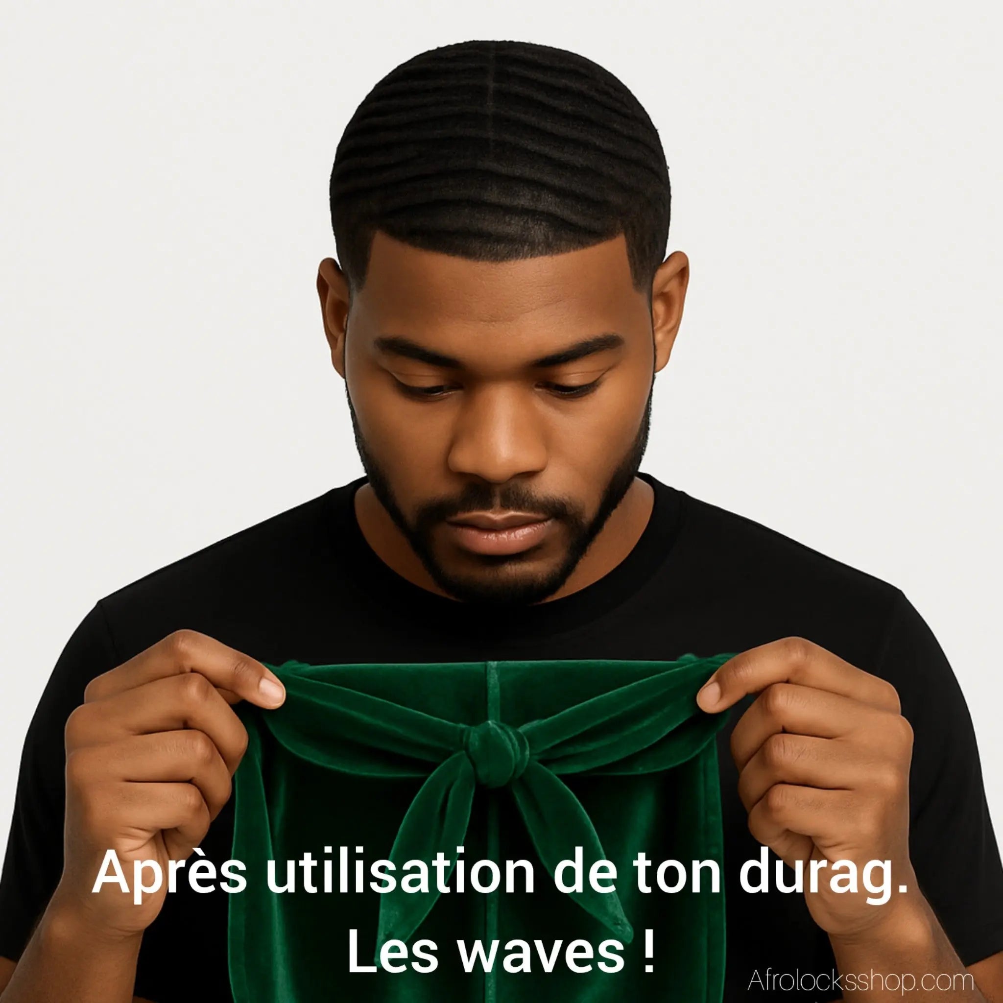 Effet_du_durag_en_velours_sur_les_cheveux_afro - Afro Locks Shop