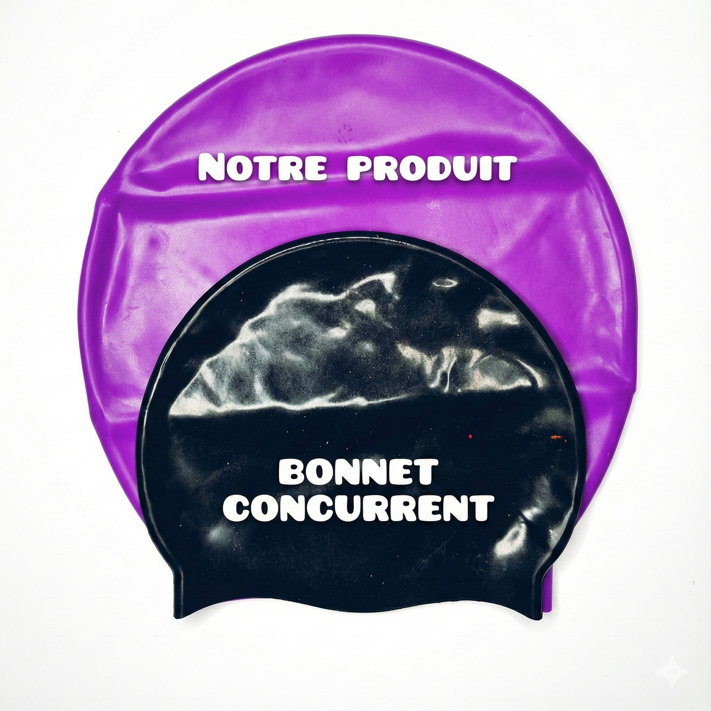 Bonnet de Bain Silicone XL Haute Protection – Spécial gros volume (29cm)