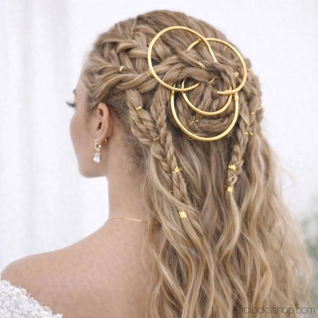 Idee-coiffure-mariage-bijoux - Afro Locks Shop