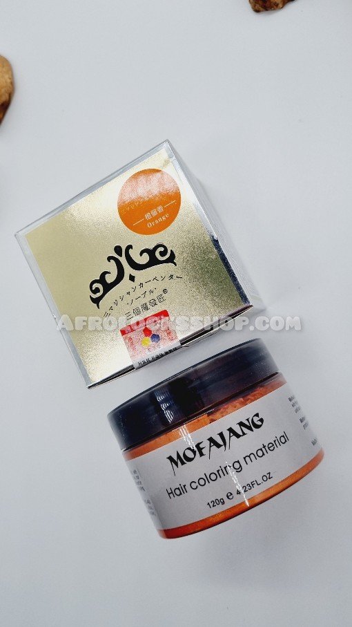 Coloration temporaire naturelle mofajang pour cheveux locks tresses-SQ9425378