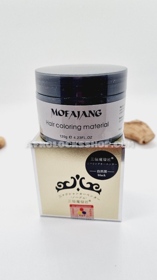 Coloration temporaire naturelle mofajang pour cheveux locks tresses-SQ9425378