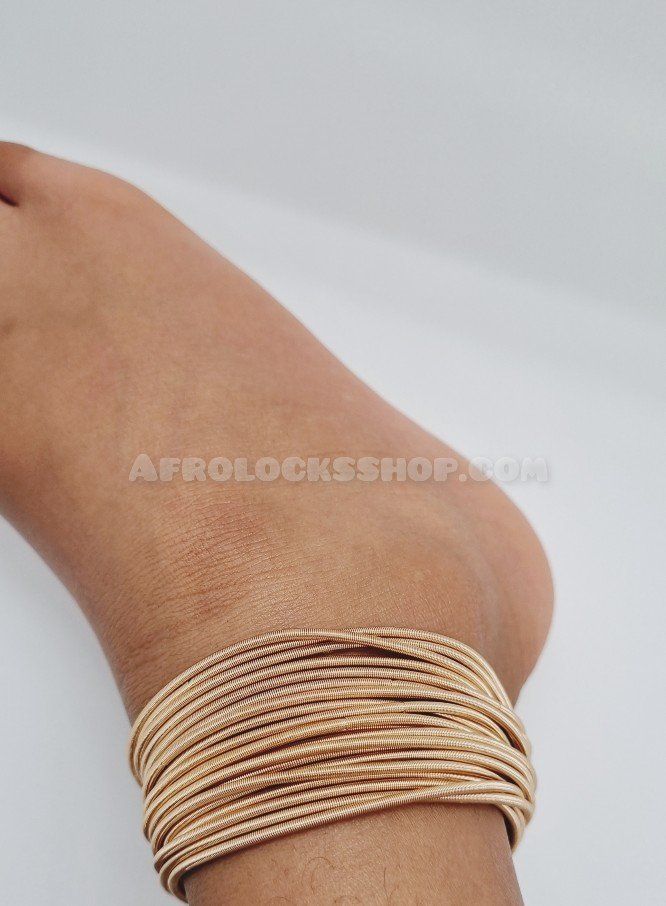 Lot de 20 bracelets cordes de guitare bangles très fins en acier inoxydable pour main et pied