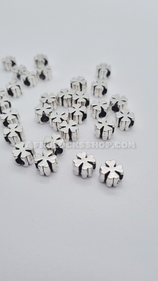 Lot de 30 perles en forme de croix celtique viking nordique