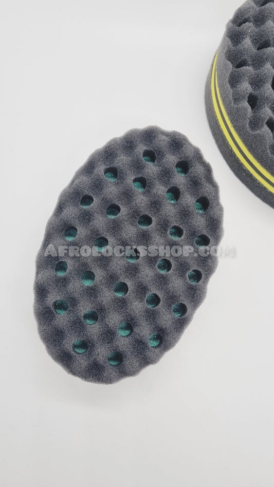 Brosse éponge dreadlocks twists curls 360 waves spéciale cheveux afros et très frisés