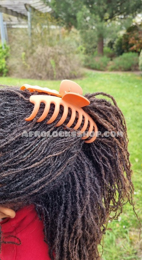 Barrette crabe cheveux gros volume naturel nappy dreadlocks tresses-SQ3919747